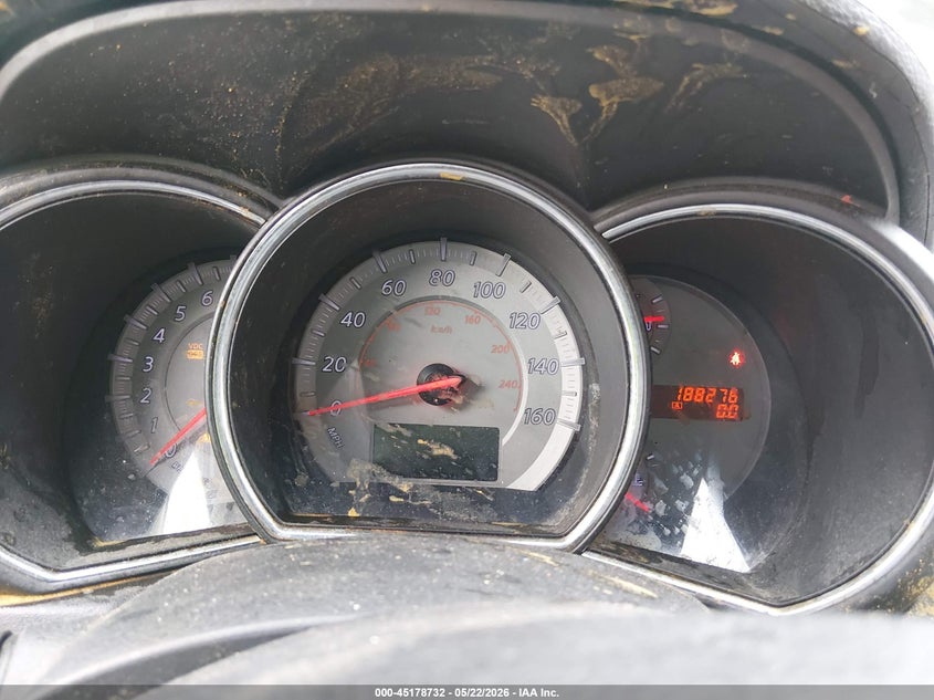 2009 Nissan Murano VIN JN8AZ18U99W016008 IAAI salvage auction — FRONT END, Salvage (Tennessee), sold $450 on 2026-07-14 (photo 7)