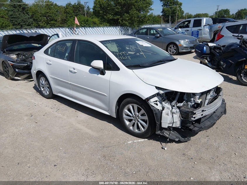 2025 Toyota Corolla VIN 5YFB4MDE5SP246528 IAAI salvage auction — FRONT END, Salvage Title, sold $5,500 on 2026-07-21 (photo 1)
