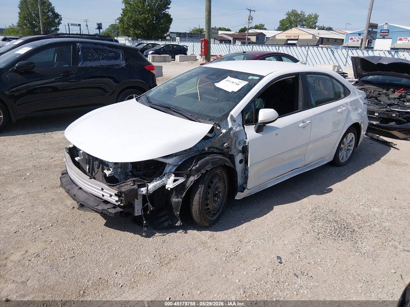 2025 Toyota Corolla VIN 5YFB4MDE5SP246528 IAAI salvage auction — FRONT END, Salvage Title, sold $5,500 on 2026-07-21 (photo 2)