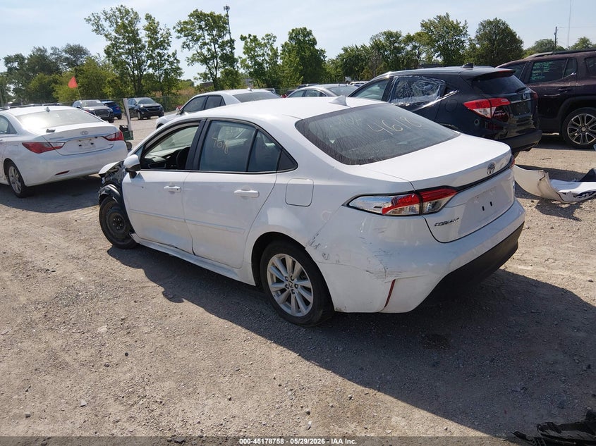 2025 Toyota Corolla VIN 5YFB4MDE5SP246528 IAAI salvage auction — FRONT END, Salvage Title, sold $5,500 on 2026-07-21 (photo 3)