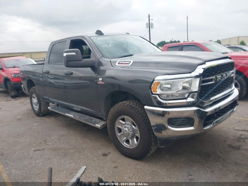 2023 Ram 2500 VIN 3C6UR5CL7PG569774 IAAI salvage auction — LEFT SIDE, Salvage (Texas), sold $16,100 on 2026-07-15 (photo 1)
