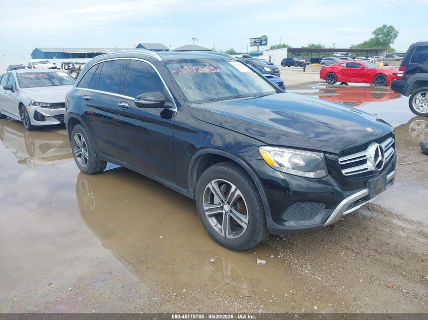 2016 Mercedes-benz Glc VIN WDC0G4KBXGF082712 IAAI salvage auction — REAR END, Salvage Title, sold $6,500 on 2026-07-22 (photo 1)