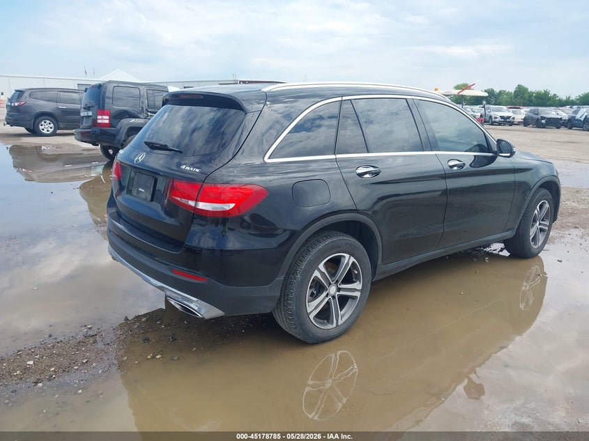2016 Mercedes-benz Glc VIN WDC0G4KBXGF082712 IAAI salvage auction — REAR END, Salvage Title, sold $6,500 on 2026-07-22 (photo 4)