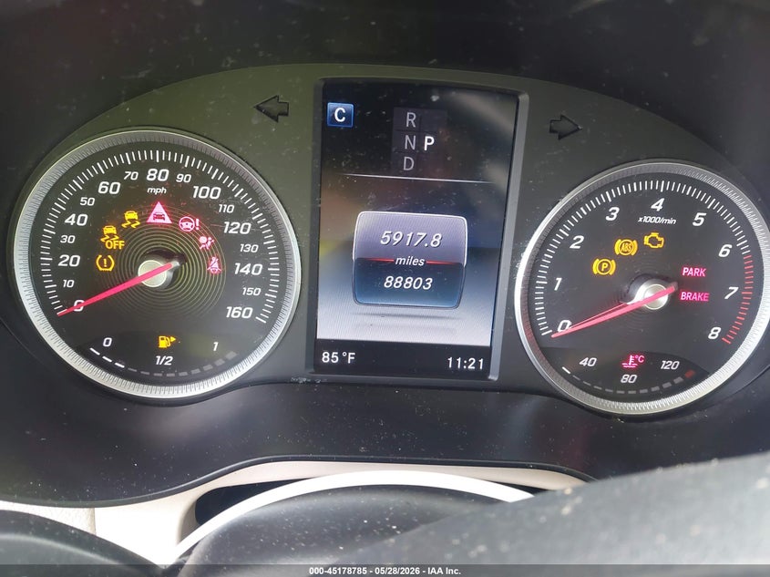 2016 Mercedes-benz Glc VIN WDC0G4KBXGF082712 IAAI salvage auction — REAR END, Salvage Title, sold $6,500 on 2026-07-22 (photo 7)