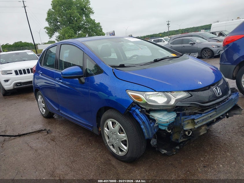 2015 Honda Fit VIN 3HGGK5H52FM758354 IAAI salvage auction — FRONT END, Clear (Oklahoma), sold $1,350 on 2026-07-10 (photo 1)