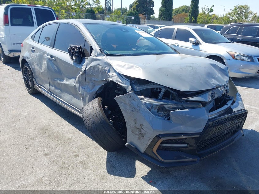 2022 Toyota Corolla VIN 5YFS4MCEXNP118923 IAAI salvage auction — FRONT END, Salvage (California), sold $3,350 on 2026-07-09 (photo 1)