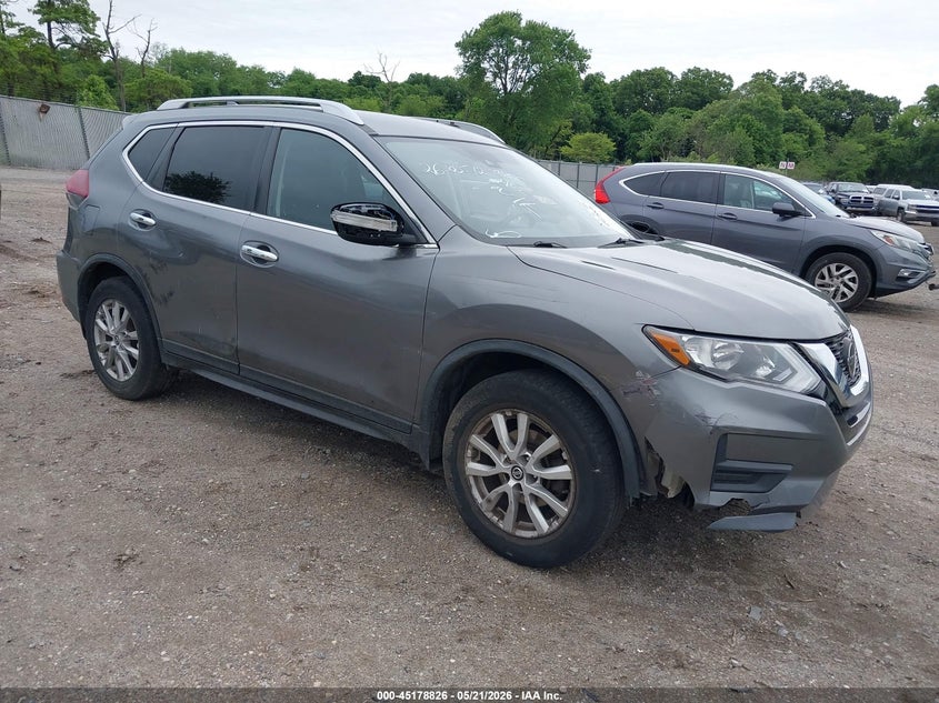 2019 Nissan Rogue VIN KNMAT2MV5KP538801 IAAI salvage auction — FRONT & REAR, Salvage (New Jersey), sold $1,400 on 2026-07-25 (photo 1)