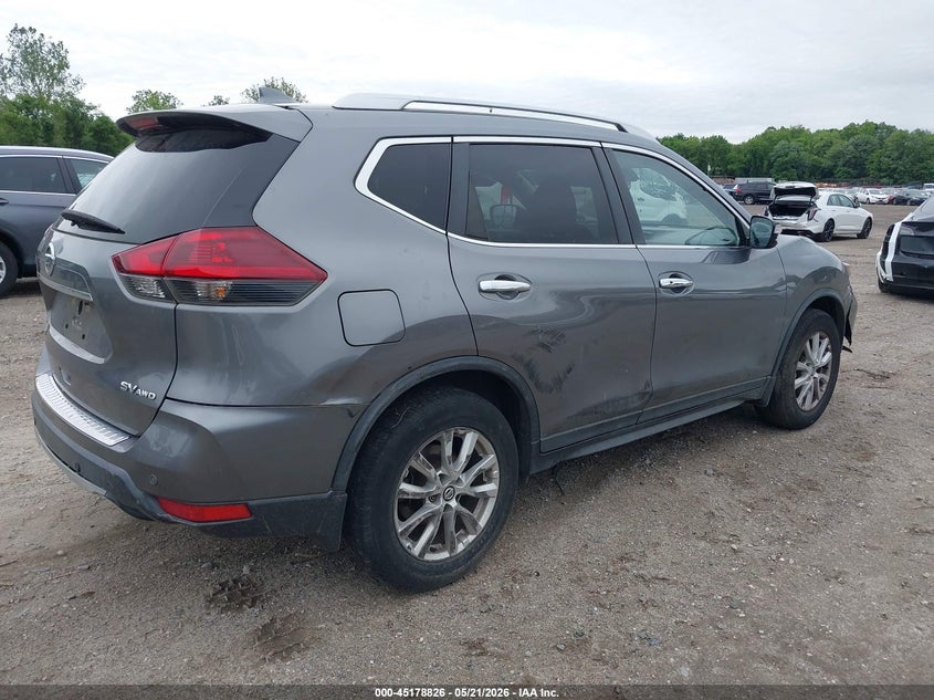 2019 Nissan Rogue VIN KNMAT2MV5KP538801 IAAI salvage auction — FRONT & REAR, Salvage (New Jersey), sold $1,400 on 2026-07-25 (photo 4)