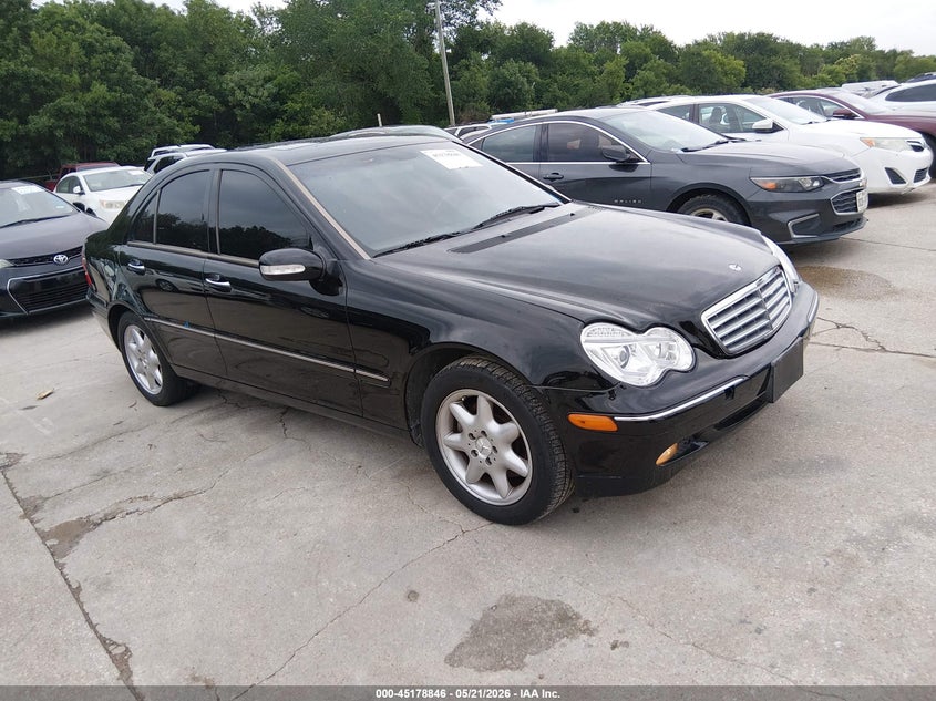 2002 Mercedes-benz C class VIN WDBRF64J42F236516 IAAI salvage auction — NORMAL WEAR, Original (Texas), sold $250 on 2026-07-29 (photo 1)
