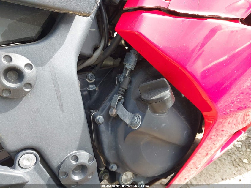 2008 Kawasaki Ex250 VIN JKAEXMJ188DA07585 IAAI salvage auction — RIGHT FRONT, Clear (Illinois), sold $500 on 2026-07-14 (photo 8)