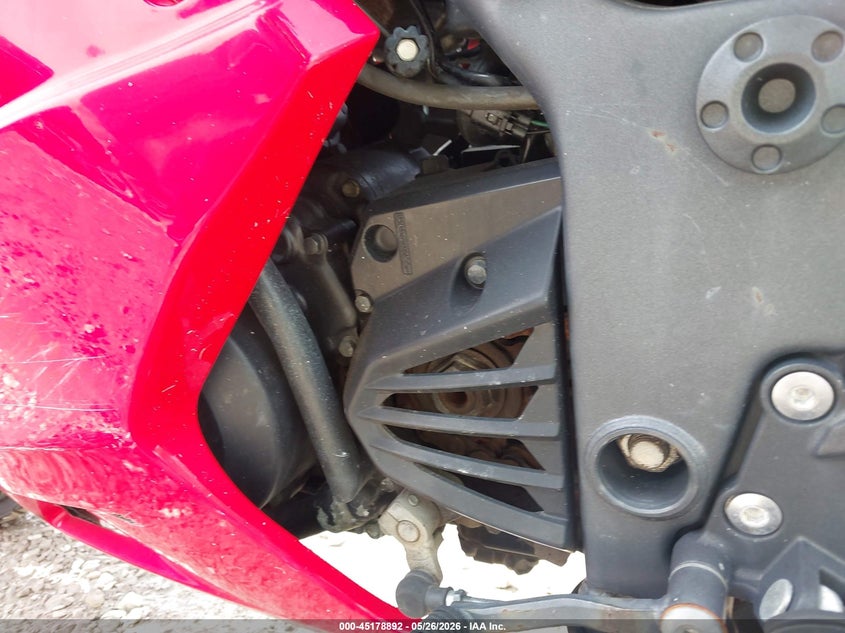 2008 Kawasaki Ex250 VIN JKAEXMJ188DA07585 IAAI salvage auction — RIGHT FRONT, Clear (Illinois), sold $500 on 2026-07-14 (photo 9)
