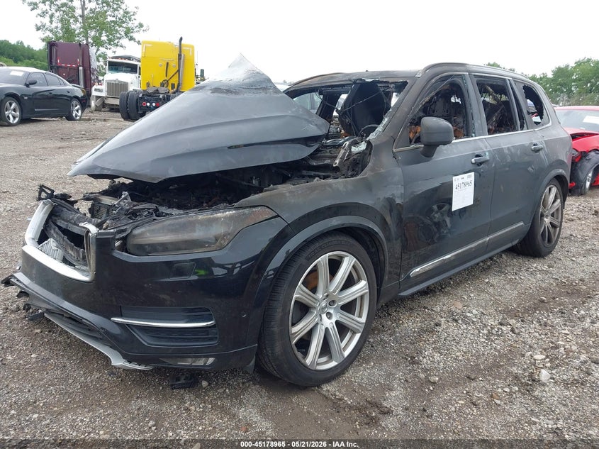2016 Volvo Xc90 VIN YV4A22PL1G1013979 IAAI salvage auction — INTERIOR BURN, Bill Of Sale Destruction Only - Salvage (Ohio), sold $350 on 2026-07-15 (photo 2)