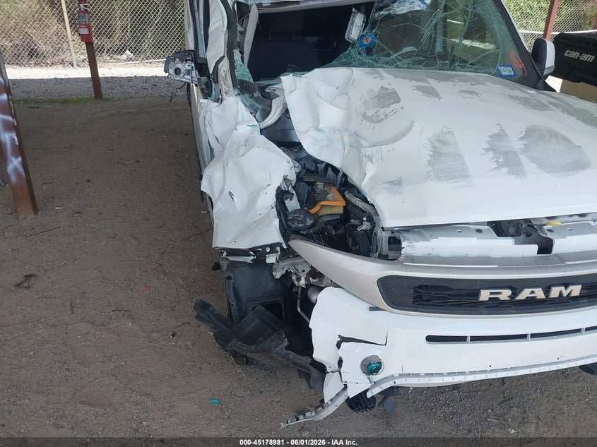 2021 Ram Promaster city VIN ZFBHRFBBXM6V35773 IAAI salvage auction — RIGHT FRONT, Salvage (Texas), sold $1,100 on 2026-08-03 (photo 6)