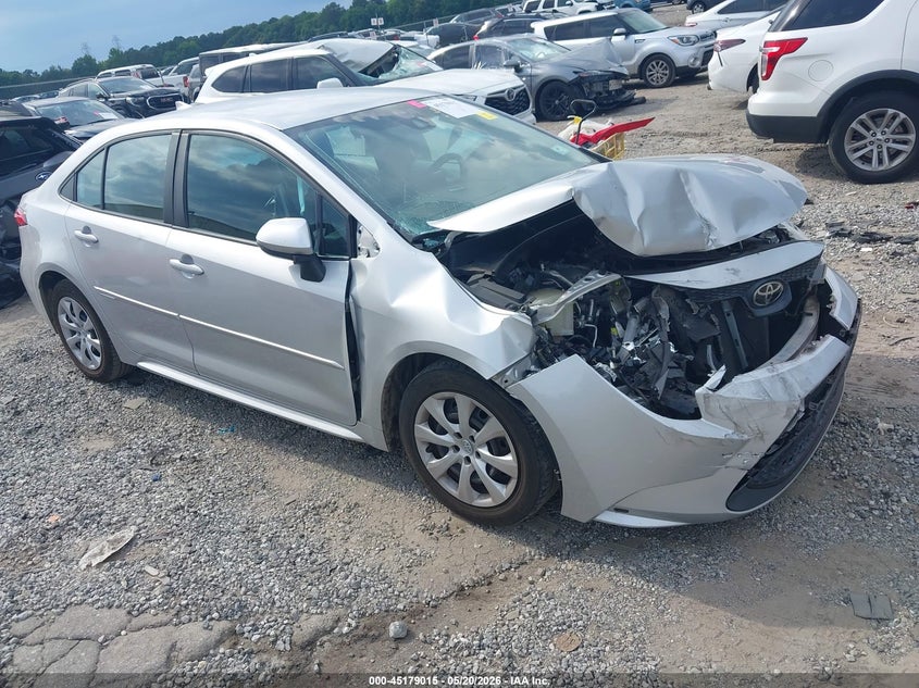 2020 Toyota Corolla VIN 5YFEPRAE2LP078693 IAAI salvage auction — FRONT END, Salvage (Georgia), sold $3,900 on 2026-07-15 (photo 1)