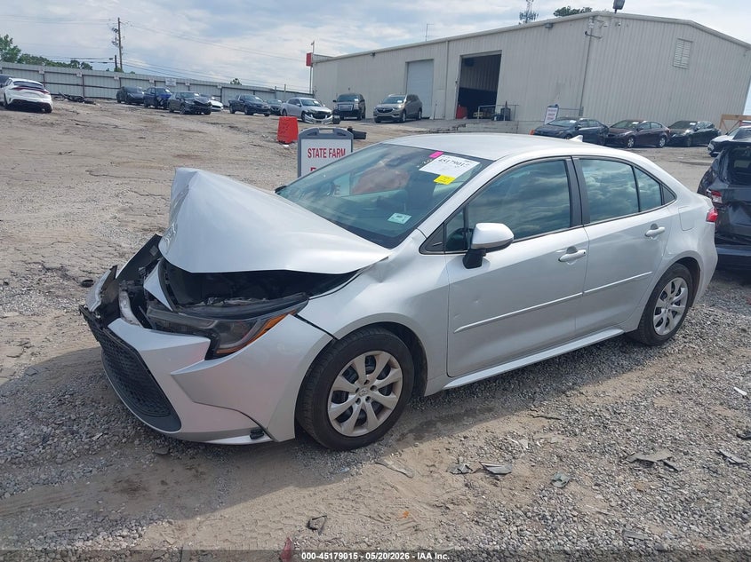 2020 Toyota Corolla VIN 5YFEPRAE2LP078693 IAAI salvage auction — FRONT END, Salvage (Georgia), sold $3,900 on 2026-07-15 (photo 2)