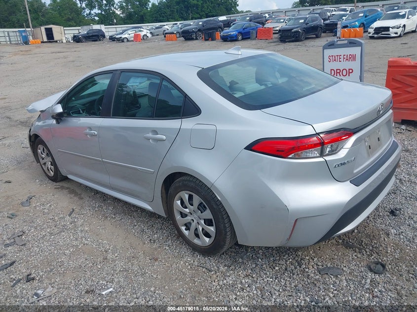 2020 Toyota Corolla VIN 5YFEPRAE2LP078693 IAAI salvage auction — FRONT END, Salvage (Georgia), sold $3,900 on 2026-07-15 (photo 3)