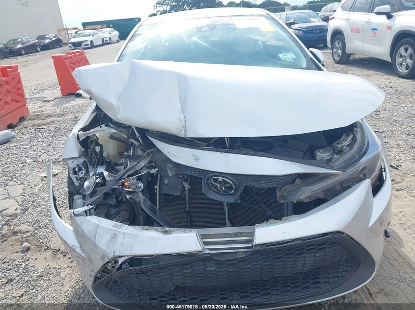 2020 Toyota Corolla VIN 5YFEPRAE2LP078693 IAAI salvage auction — FRONT END, Salvage (Georgia), sold $3,900 on 2026-07-15 (photo 6)