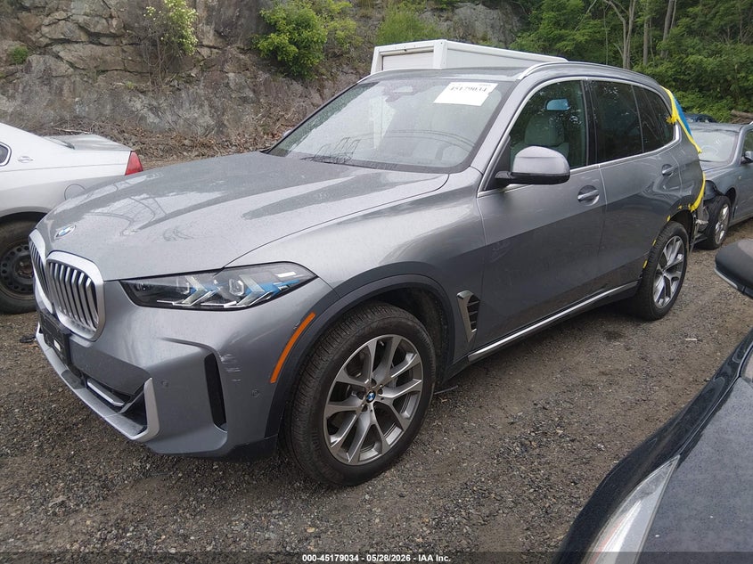 2026 BMW X5 VIN 5UX23EU00T9129930 IAAI salvage auction — REAR END, Salvage Title, sold $35,800 on 2026-07-27 (photo 2)