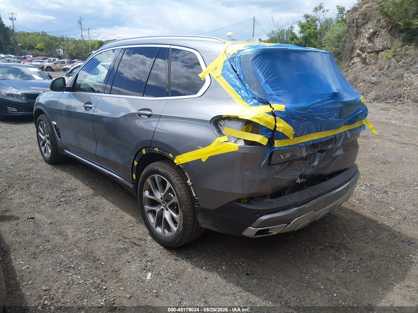 2026 BMW X5 VIN 5UX23EU00T9129930 IAAI salvage auction — REAR END, Salvage Title, sold $35,800 on 2026-07-27 (photo 3)
