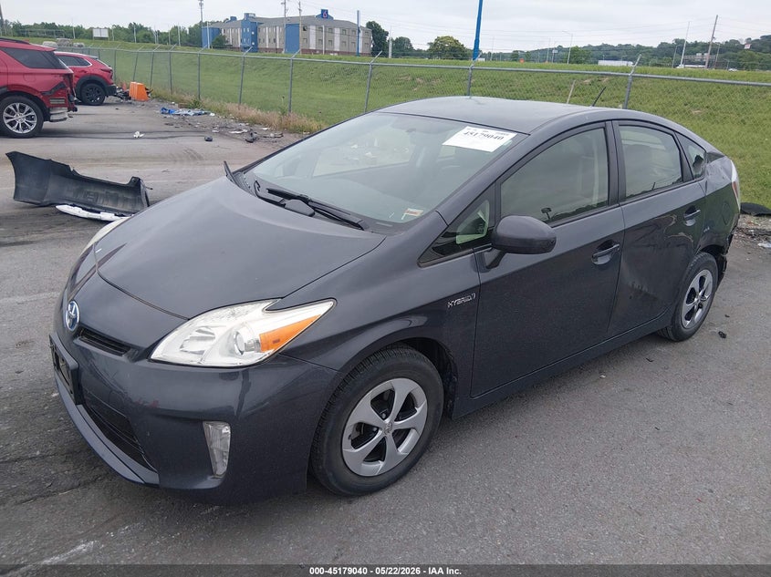 2012 Toyota Prius VIN JTDKN3DU7C1541103 IAAI salvage auction — REAR END, Salvage (Illinois), sold $1,375 on 2026-07-21 (photo 2)