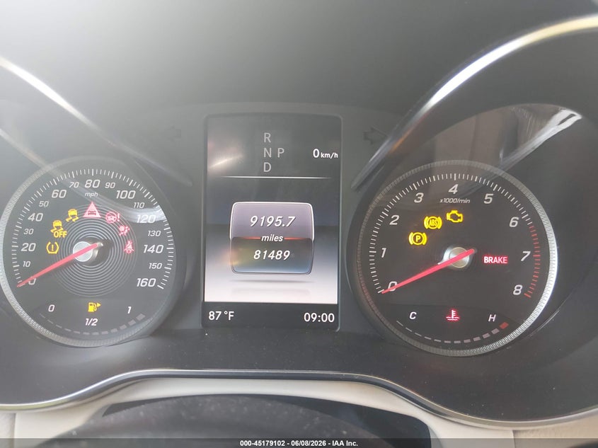 2019 Mercedes-benz Glc VIN WDC0G4KB7KV130018 IAAI salvage auction — Burn Engine, Salvage (Idaho), sold $5,100 on 2026-07-29 (photo 7)