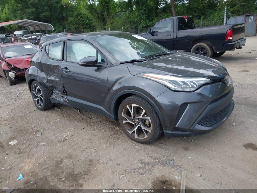 2021 Toyota C-hr VIN NMTKHMBX8MR136350 IAAI salvage auction — RIGHT SIDE, Salvage (Georgia), sold $7,100 on 2026-07-17 (photo 1)