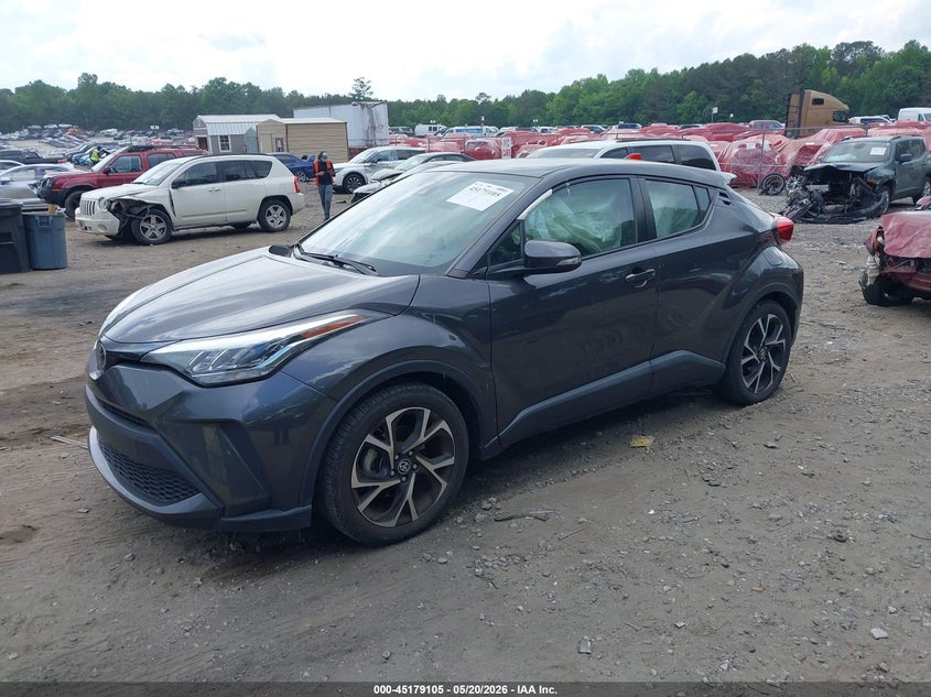 2021 Toyota C-hr VIN NMTKHMBX8MR136350 IAAI salvage auction — RIGHT SIDE, Salvage (Georgia), sold $7,100 on 2026-07-17 (photo 2)