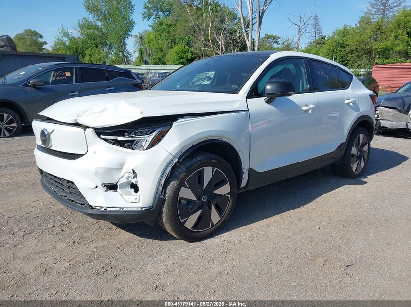 2024 Volvo C40 VIN YV4ER3GK8R2097824 IAAI salvage auction — FRONT END, Salvage Title, sold $9,250 on 2026-07-16 (photo 2)