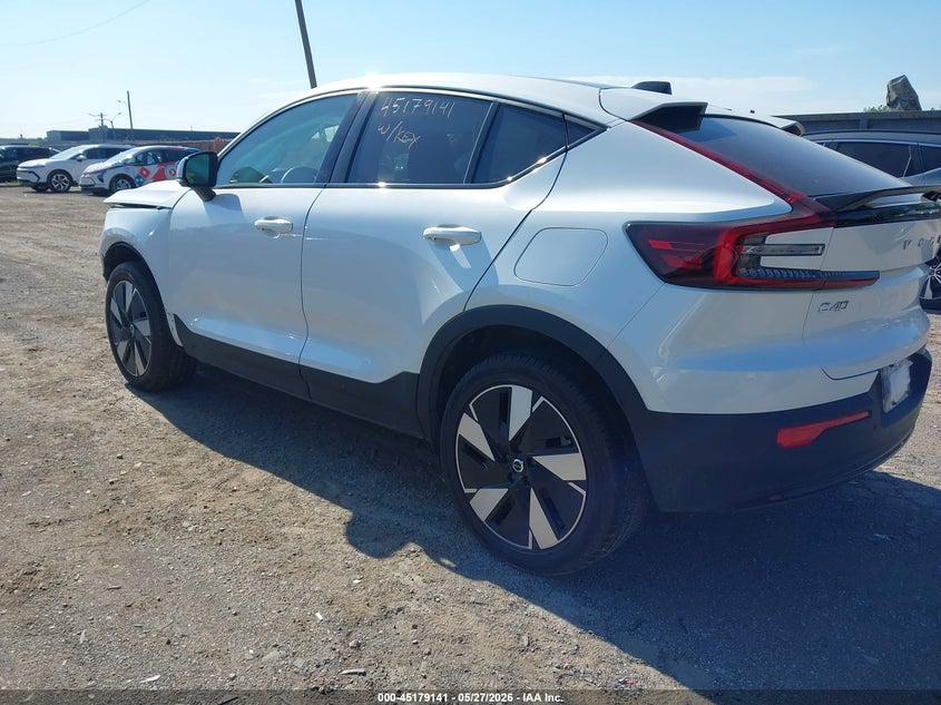 2024 Volvo C40 VIN YV4ER3GK8R2097824 IAAI salvage auction — FRONT END, Salvage Title, sold $9,250 on 2026-07-16 (photo 3)