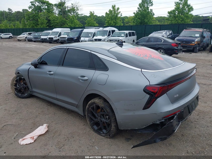 2026 Kia K5 VIN KNAG64J74T5431560 IAAI salvage auction — SIDE, Salvage Title, sold $6,000 on 2026-09-03 (photo 3)
