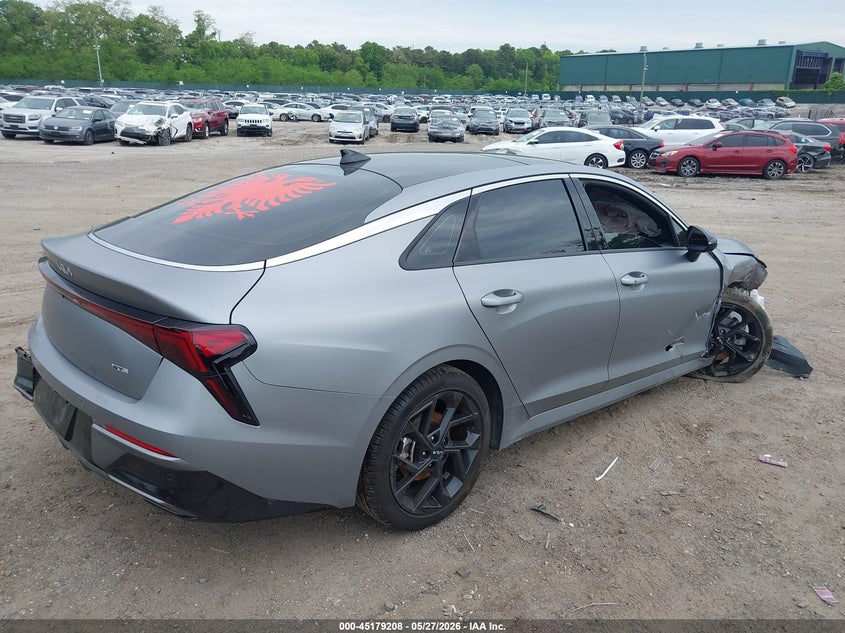 2026 Kia K5 VIN KNAG64J74T5431560 IAAI salvage auction — SIDE, Salvage Title, sold $6,000 on 2026-09-03 (photo 4)