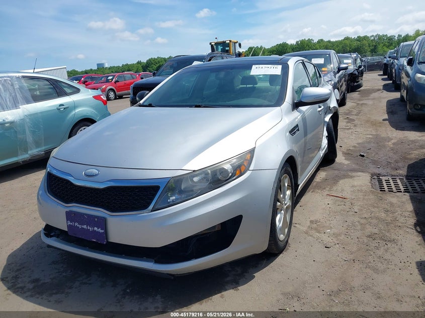 2013 Kia Optima VIN 5XXGN4A75DG153741 IAAI salvage auction — LEFT SIDE, Salvage (Ohio), sold $325 on 2026-07-28 (photo 2)