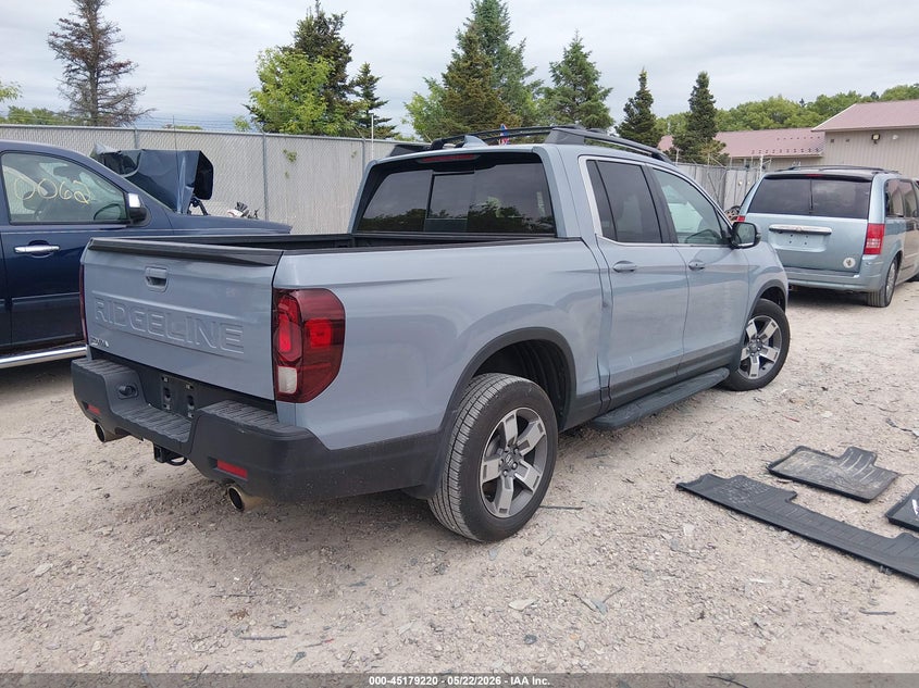 2024 Honda Ridgeline VIN 5FPYK3F59RB001896 IAAI salvage auction — SUSPENSION, Salvage (Illinois), sold $11,500 on 2026-08-26 (photo 4)