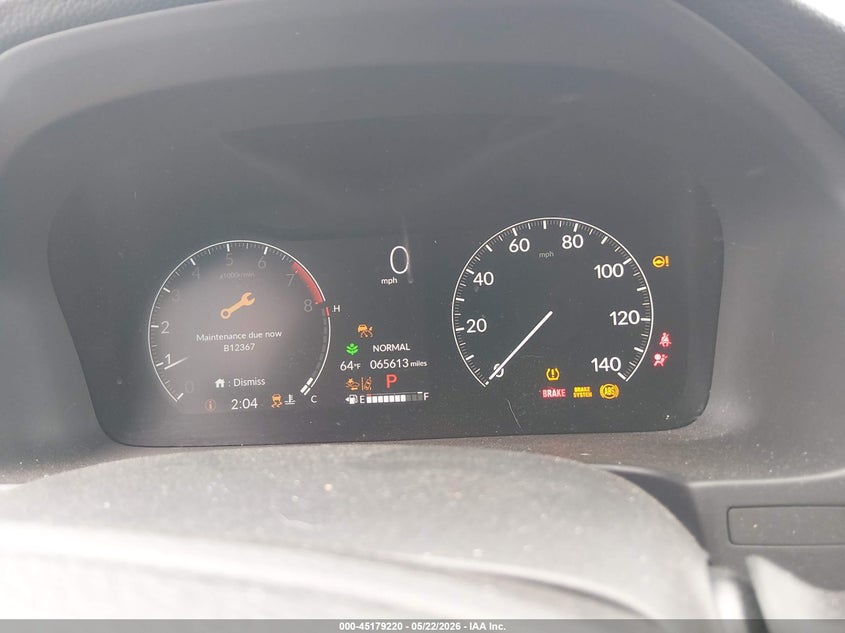 2024 Honda Ridgeline VIN 5FPYK3F59RB001896 IAAI salvage auction — SUSPENSION, Salvage (Illinois), sold $11,500 on 2026-08-26 (photo 7)