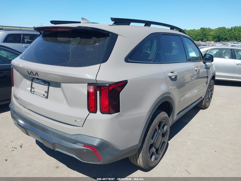 2025 Kia Sorento VIN 5XYRHDJF9SG401974 IAAI salvage auction — HAIL, Salvage (Ohio), sold $17,500 on 2026-07-07 (photo 4)