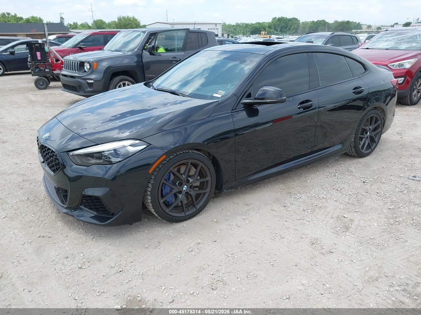 2021 BMW 2er VIN WBA13AL02M7G65606 IAAI salvage auction — HAIL, Clear (Missouri), sold $9,350 on 2026-07-13 (photo 2)