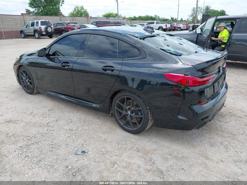 2021 BMW 2er VIN WBA13AL02M7G65606 IAAI salvage auction — HAIL, Clear (Missouri), sold $9,350 on 2026-07-13 (photo 3)