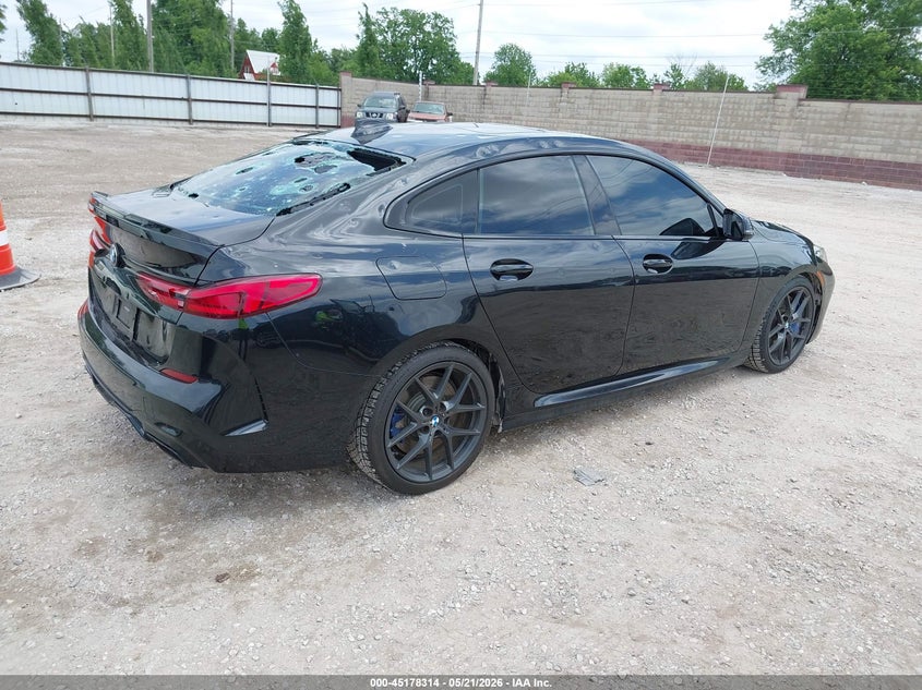 2021 BMW 2er VIN WBA13AL02M7G65606 IAAI salvage auction — HAIL, Clear (Missouri), sold $9,350 on 2026-07-13 (photo 4)