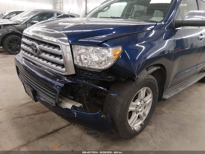 2008 Toyota Sequoia VIN 5TDBY68A68S014219 IAAI salvage auction — LEFT FRONT, Salvage (Minnesota), sold $4,850 on 2026-07-14 (photo 6)