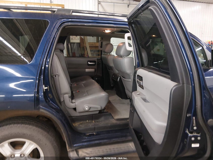 2008 Toyota Sequoia VIN 5TDBY68A68S014219 IAAI salvage auction — LEFT FRONT, Salvage (Minnesota), sold $4,850 on 2026-07-14 (photo 8)