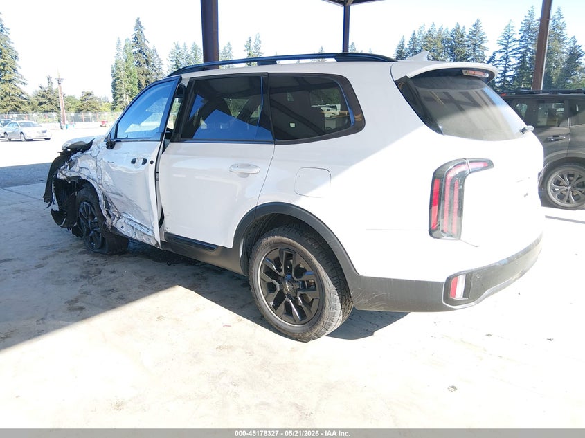 2024 Kia Telluride VIN 5XYP5DGC2RG459299 IAAI salvage auction — LEFT FRONT, Bill Of Sale (Washington), sold $8,900 on 2026-07-15 (photo 3)