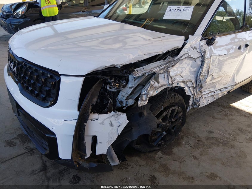 2024 Kia Telluride VIN 5XYP5DGC2RG459299 IAAI salvage auction — LEFT FRONT, Bill Of Sale (Washington), sold $8,900 on 2026-07-15 (photo 6)