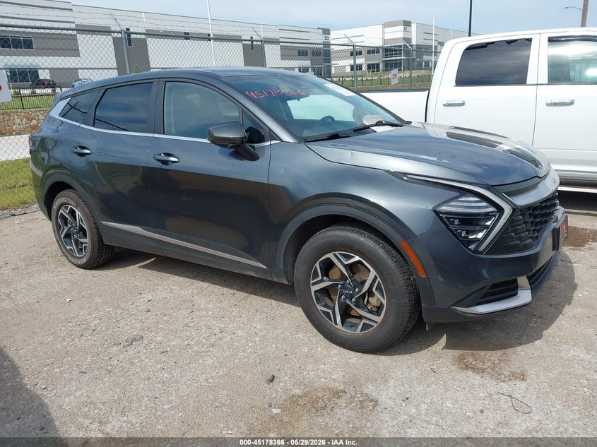 2024 Kia Sportage VIN KNDPUCDF9R7307805 IAAI salvage auction — HAIL, Salvage Title, sold $9,850 on 2026-07-21 (photo 1)