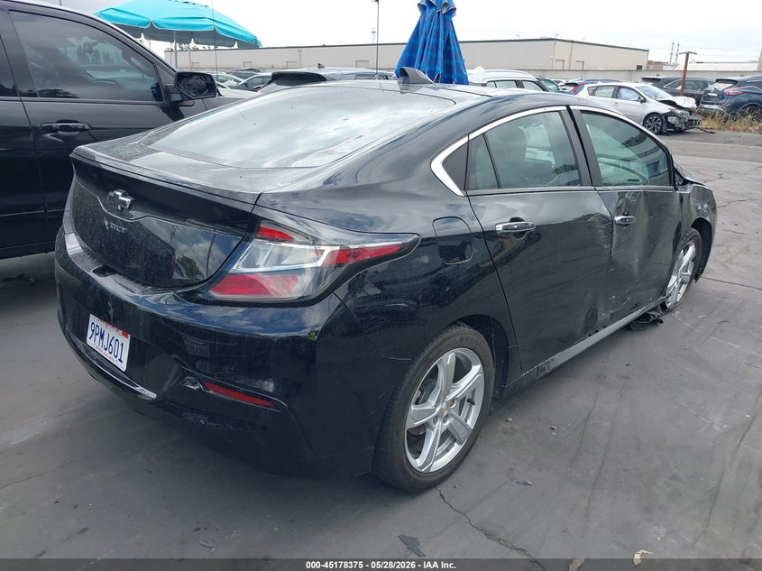 2018 Chevrolet Volt VIN 1G1RC6S58JU150144 IAAI salvage auction — RIGHT FRONT, Salvage Title, sold $2,650 on 2026-07-25 (photo 4)