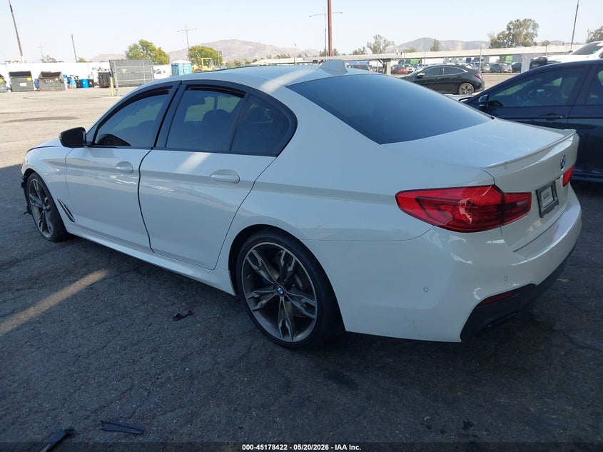 2020 BMW 5er VIN WBAJS7C09LCD45856 IAAI salvage auction — FRONT END, Salvage (California), sold $12,750 on 2026-07-14 (photo 3)