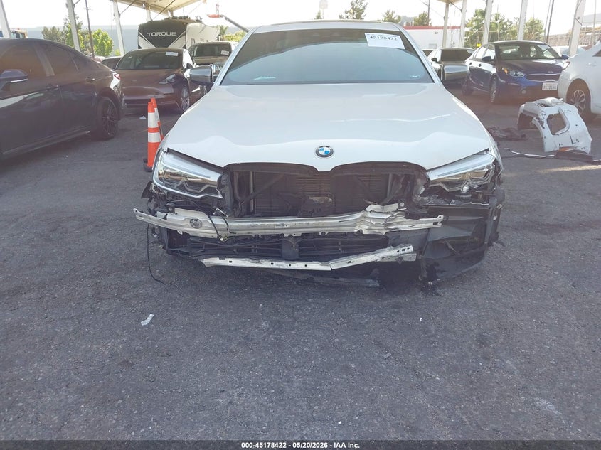 2020 BMW 5er VIN WBAJS7C09LCD45856 IAAI salvage auction — FRONT END, Salvage (California), sold $12,750 on 2026-07-14 (photo 6)