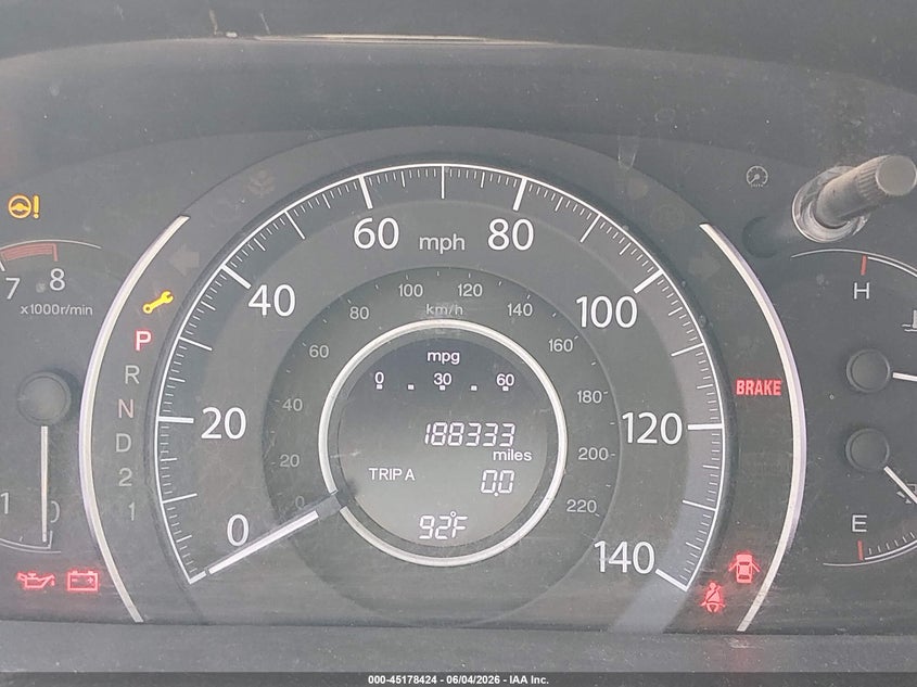 2014 Honda CR-V VIN 2HKRM3H30EH540969 IAAI salvage auction — NORMAL WEAR, Clear - Dealer Only (California), sold $1,650 on 2026-09-29 (photo 7)