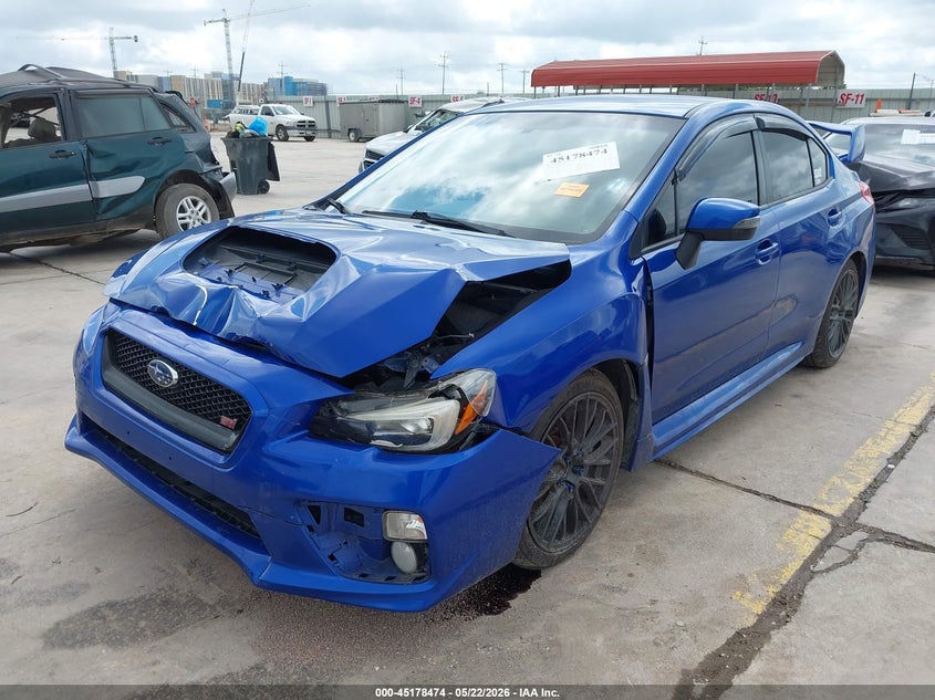 2015 Subaru Wrx sti VIN JF1VA2L69F9833711 IAAI salvage auction — FRONT END, Original (Texas), sold $9,150 on 2026-07-20 (photo 2)