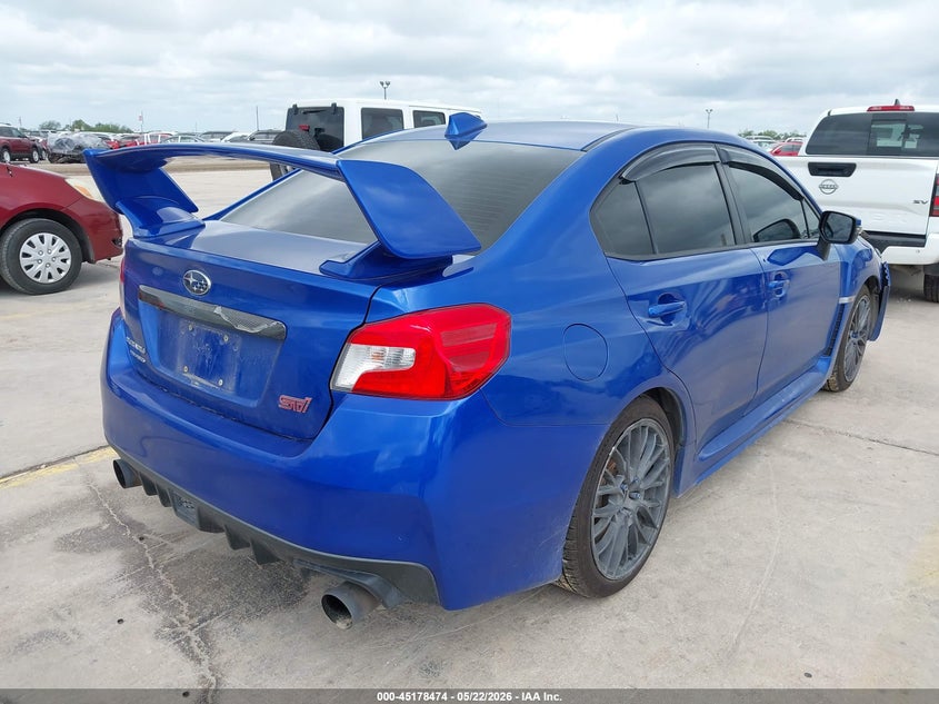 2015 Subaru Wrx sti VIN JF1VA2L69F9833711 IAAI salvage auction — FRONT END, Original (Texas), sold $9,150 on 2026-07-20 (photo 4)