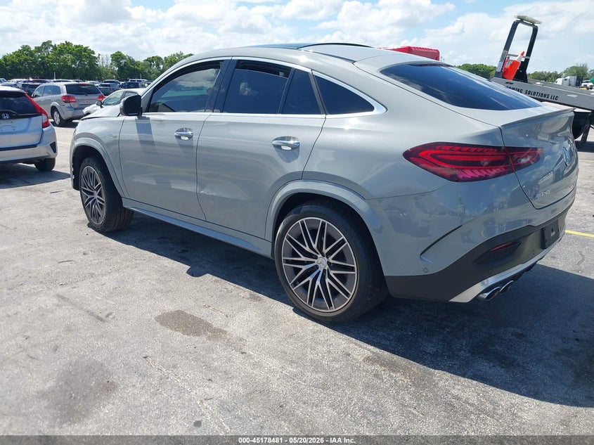 2025 Mercedes-benz Amg gle coupe VIN 4JGFD6BB5SB409825 IAAI salvage auction — RIGHT FRONT, Salvage (Arizona), sold $31,750 on 2026-07-30 (photo 3)